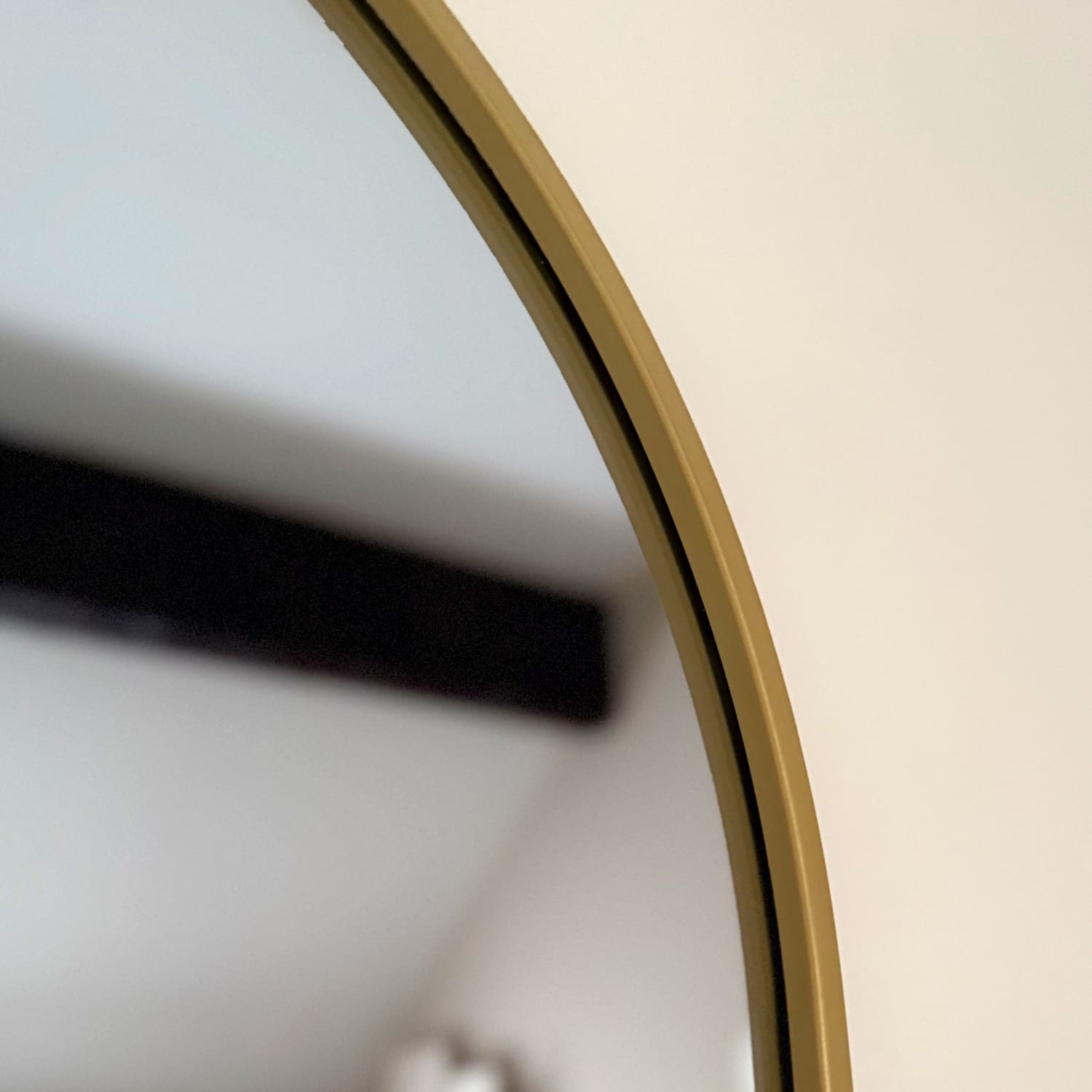 Emi - Full Length Gold Metal Runway Oval Mirror - 150cm x 60cm - Joe’s Haven