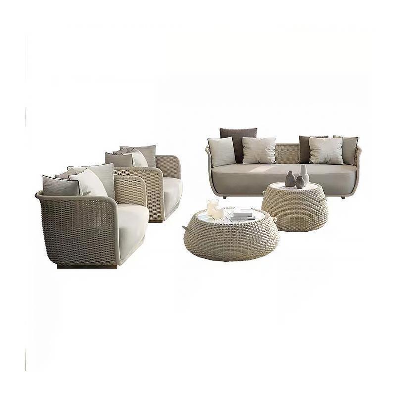 Eusden Rattan Outdoor Sofa Set, Outdoor Furniture - Joe’s Haven