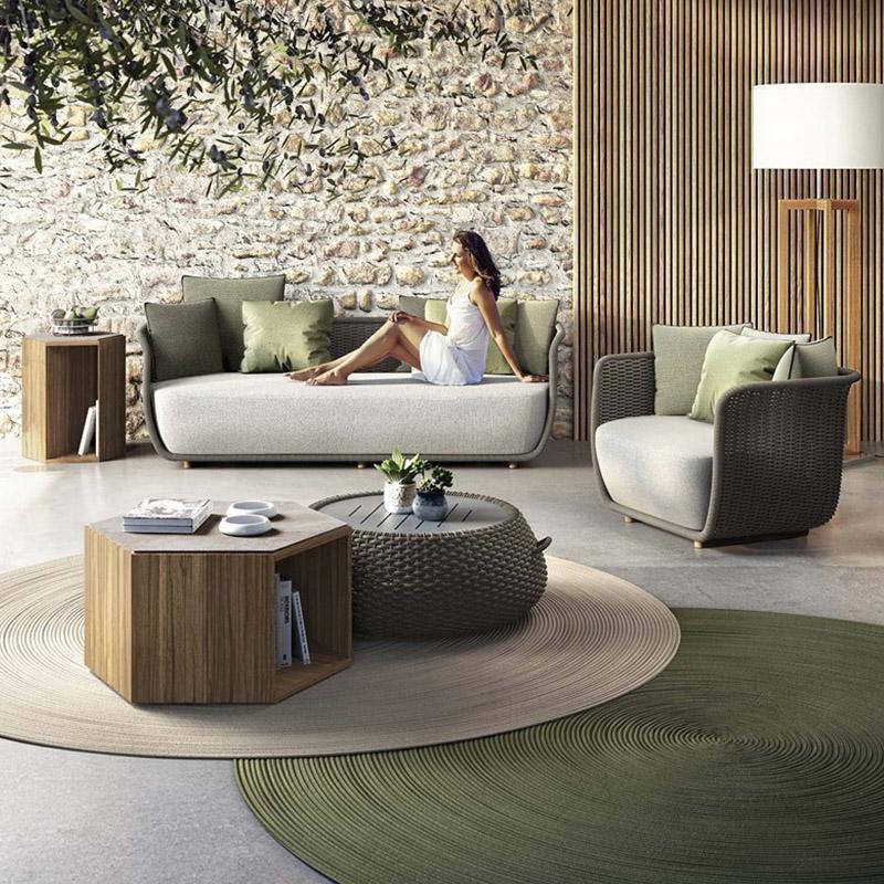 Eusden Rattan Outdoor Sofa Set, Outdoor Furniture - Joe’s Haven