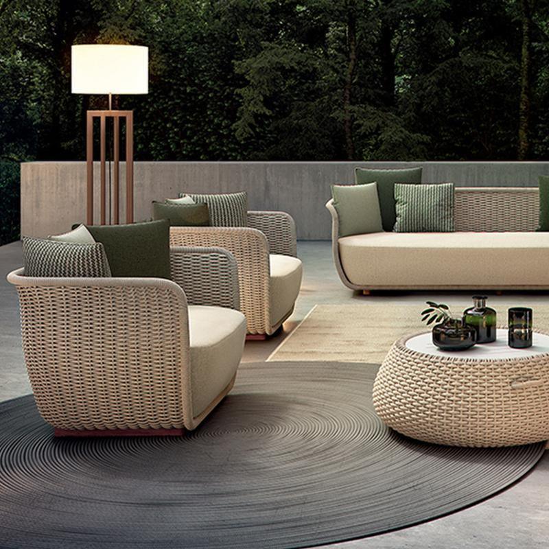 Eusden Rattan Outdoor Sofa Set, Outdoor Furniture - Joe’s Haven