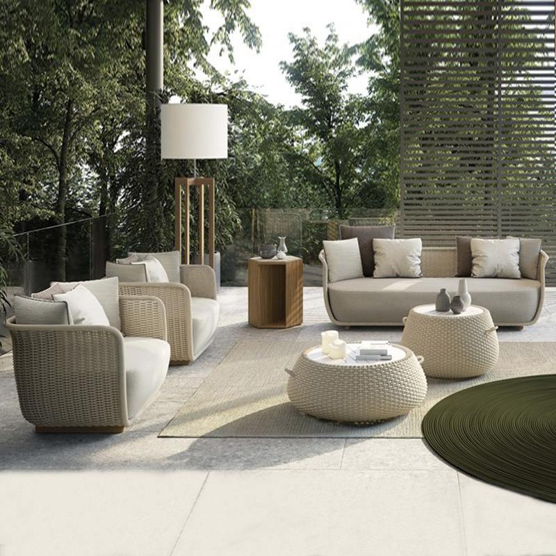 Eusden Rattan Outdoor Sofa Set, Outdoor Furniture - Joe’s Haven