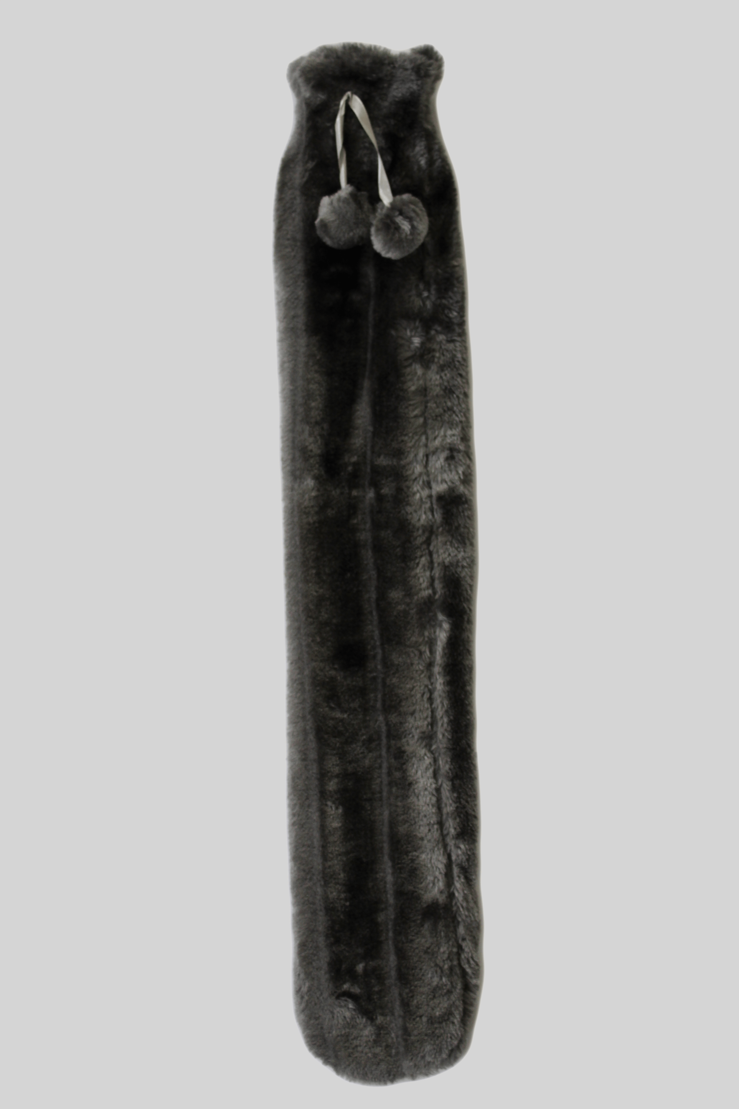 Extra Long 2L Hot Water Bottle with Plush Faux Fur Cover