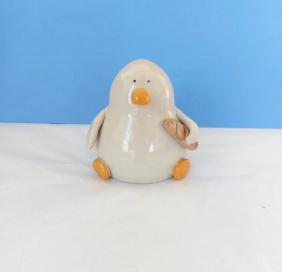 Ed with the Bread - Baguette Duck - Joe’s Haven