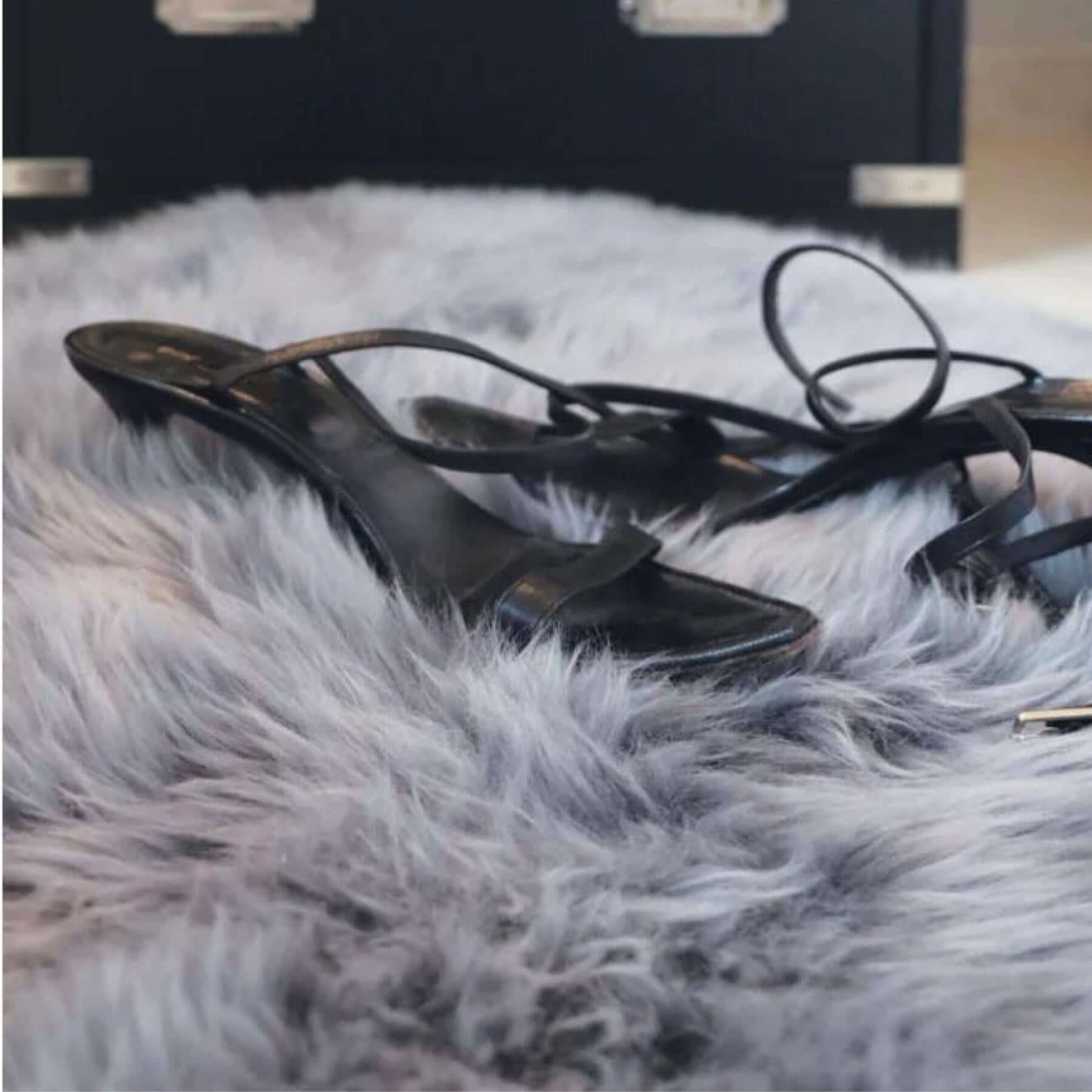 Genuine Grey Sheepskin Faux Fur Rug - Joe’s Haven