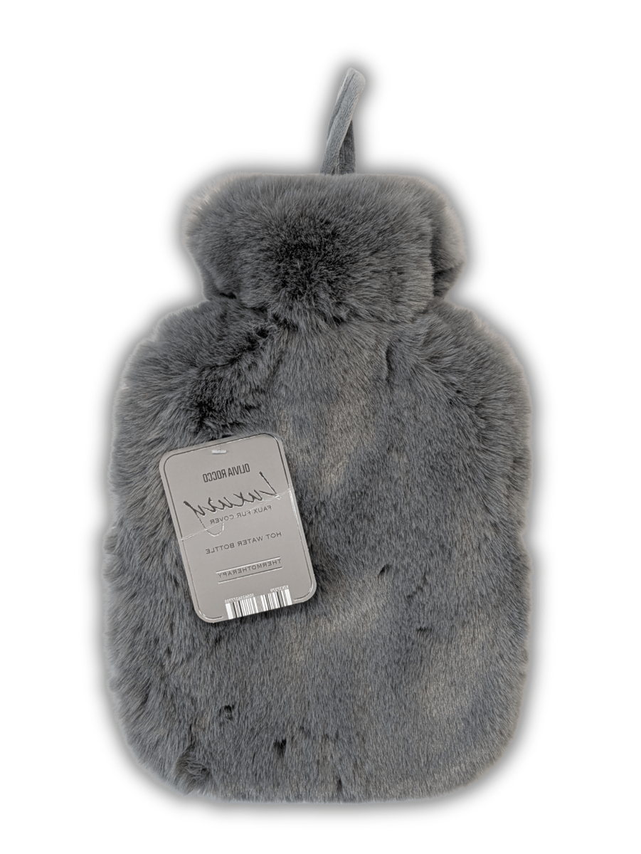 Faux Fur Super Soft Covered 2 Litre Luxury Hot Water Bottle - Joe’s Haven