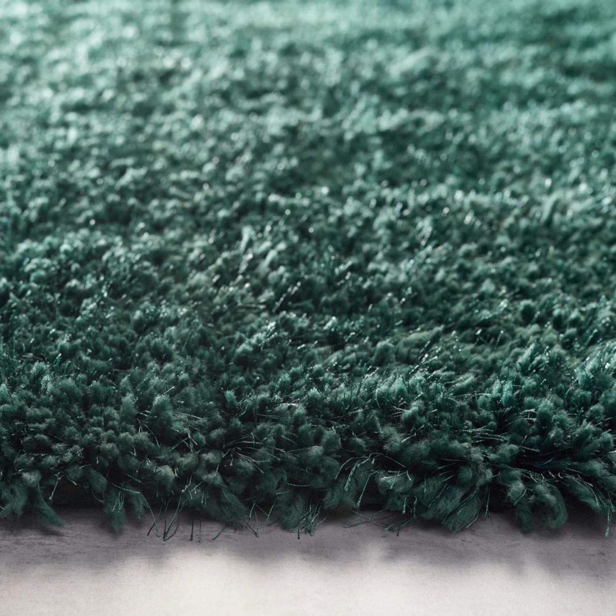 Chicago Forest Green Shaggy Rug - Joe’s Haven