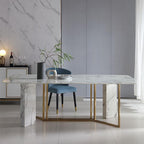 FenX Dining Table, Dining Table, Sintered Stone And Gold - Joe’s Haven