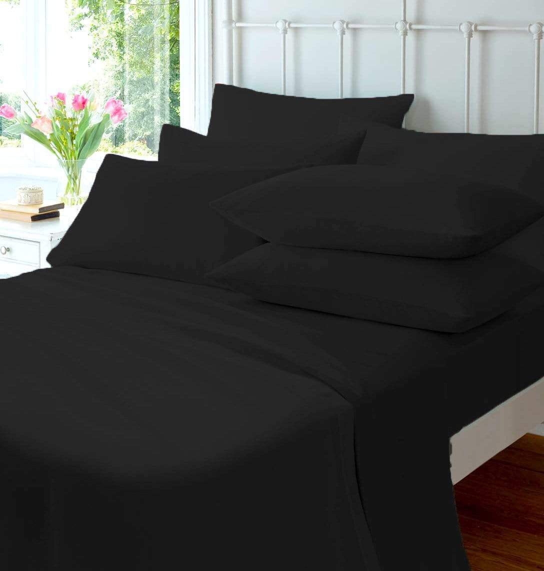Flannelette Super Soft Luxurious 100% Cotton Brushed Flat Sheet - Joe’s Haven
