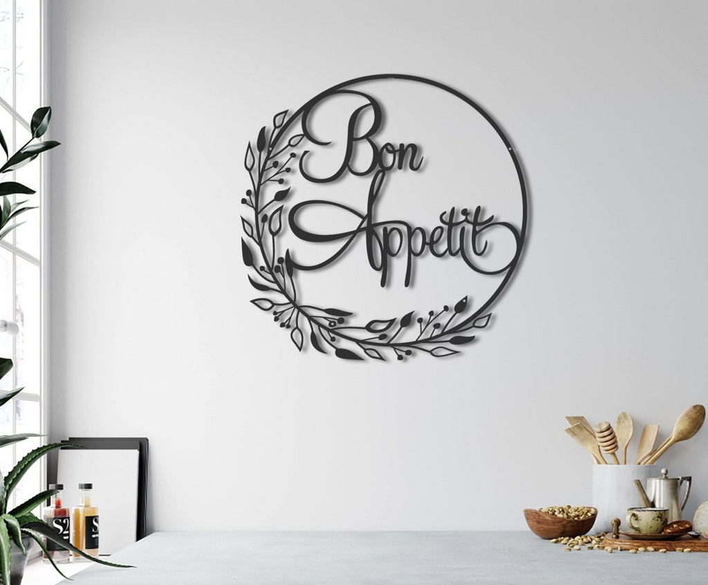 Bon Appetit - Metal Wall Art - Joe’s Haven