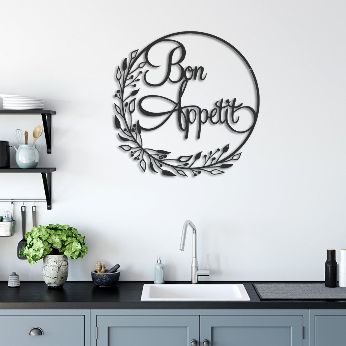 Bon Appetit - Metal Wall Art - Joe’s Haven