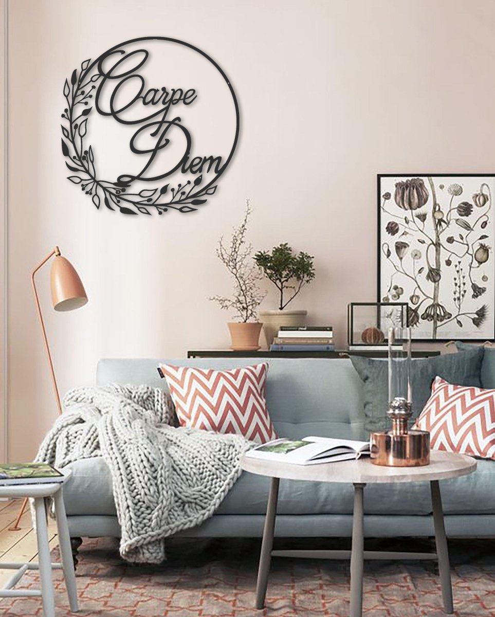 Carpe Diem - Metal Wall Art - Joe’s Haven