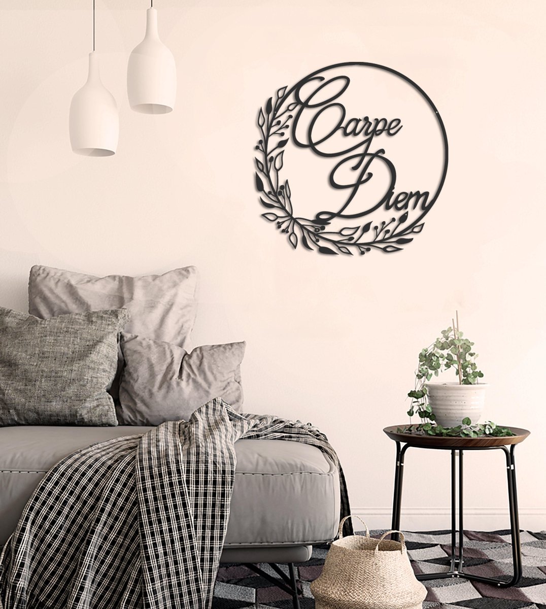Carpe Diem - Metal Wall Art - Joe’s Haven