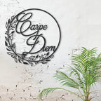 Carpe Diem - Metal Wall Art - Joe’s Haven