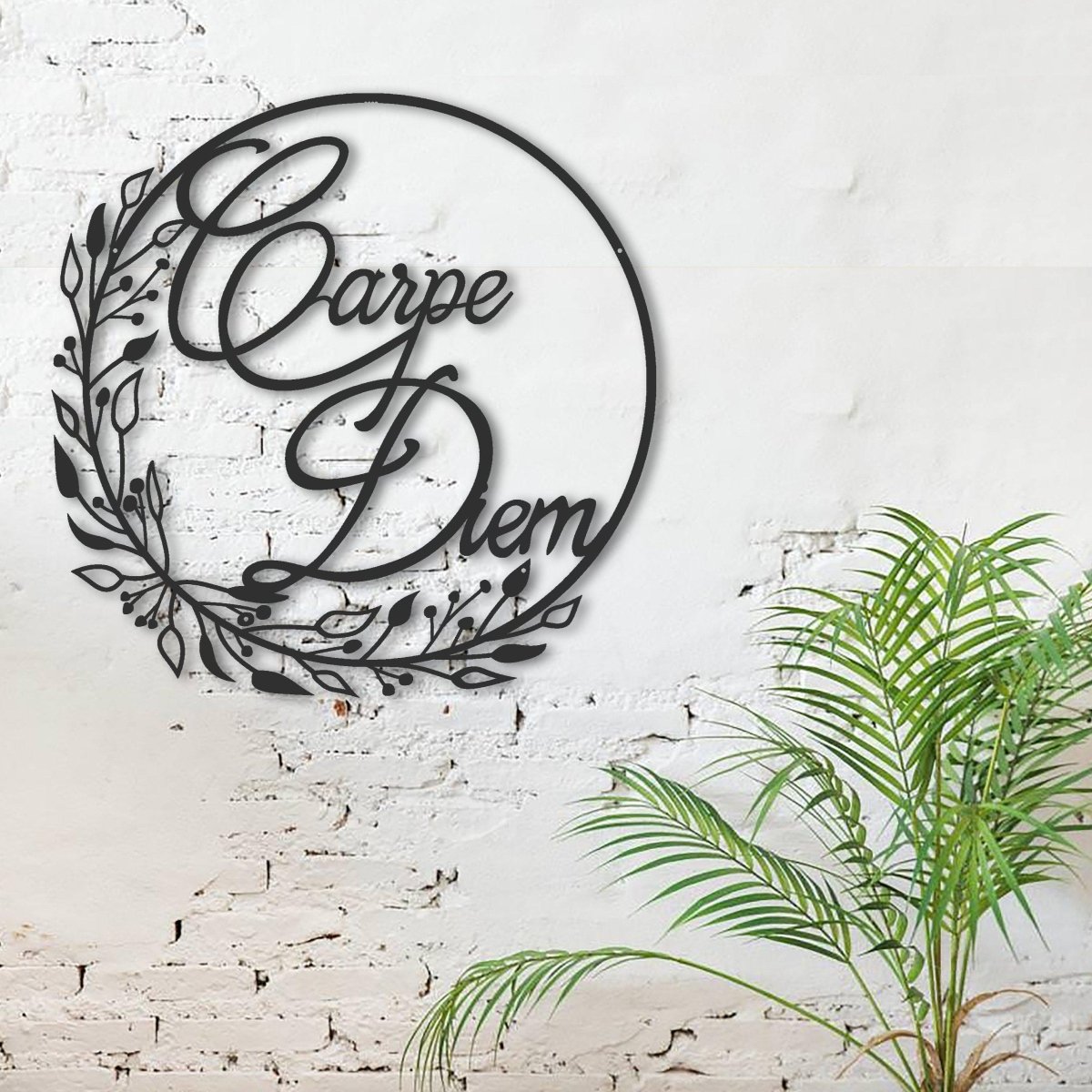 Carpe Diem - Metal Wall Art - Joe’s Haven