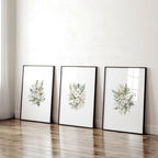 Floral Poster | Set of 3 wall art prints - Joe’s Haven