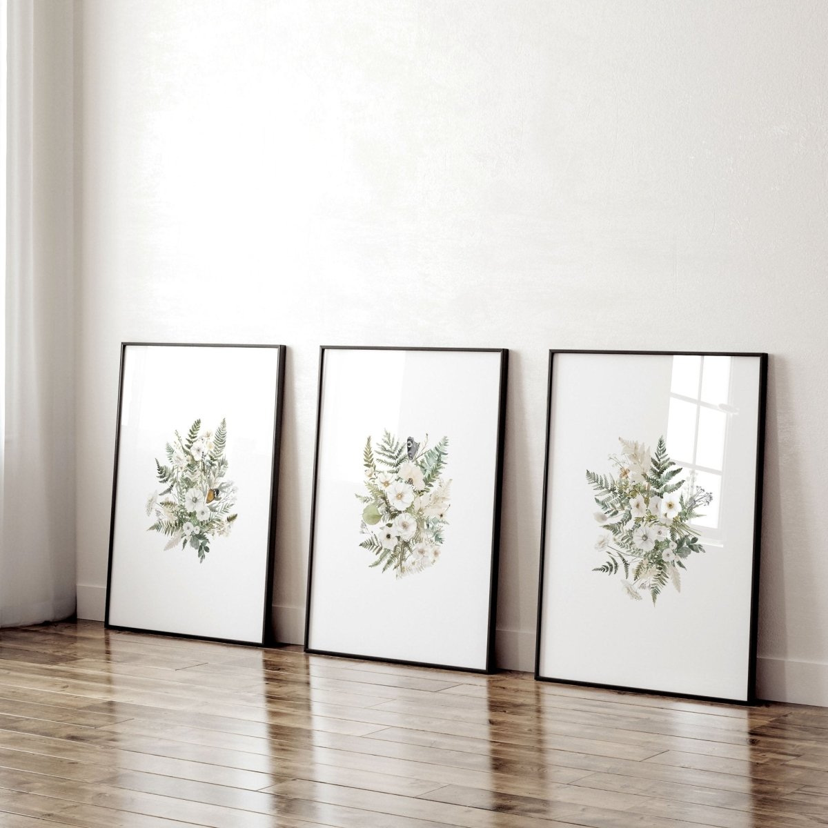 Floral Poster | Set of 3 wall art prints - Joe’s Haven