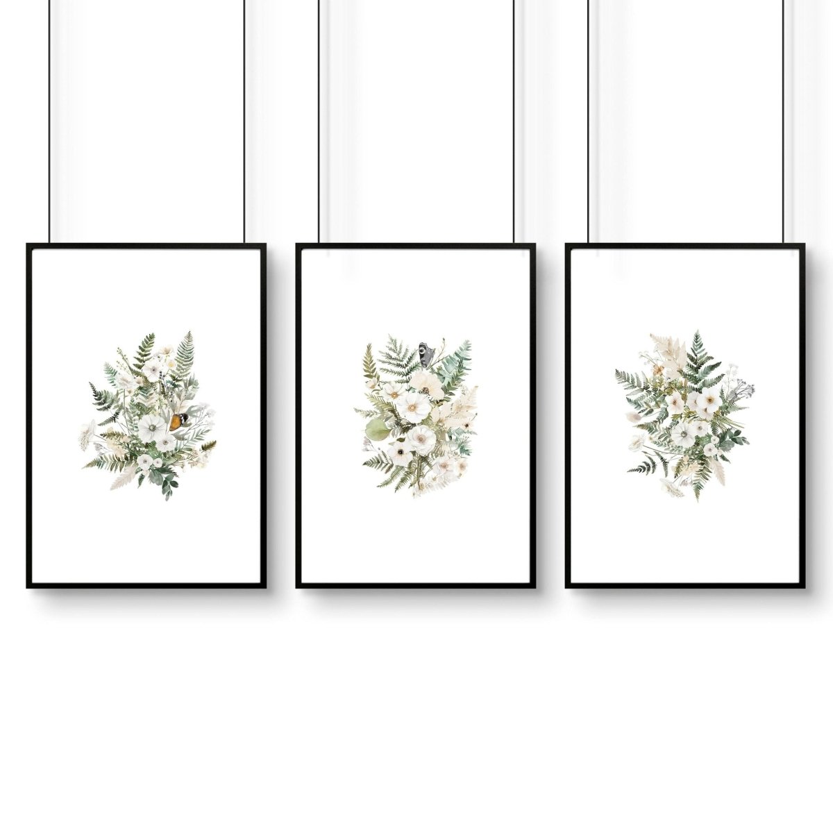 Floral Poster | Set of 3 wall art prints - Joe’s Haven