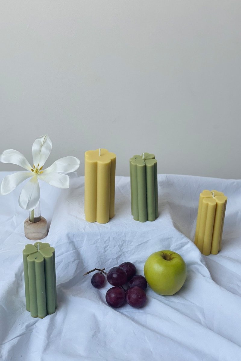 Cherry Blossom Pillar Candle - Joe’s Haven