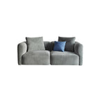 FIN Four Seater Sofa, Four Seater Corner Sofa, Grey Velvet - Joe’s Haven
