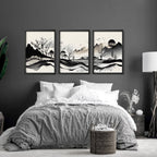 Framed Landscape Wall Art | Set of 3 wall art prints - Joe’s Haven