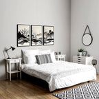 Framed Landscape Wall Art | Set of 3 wall art prints - Joe’s Haven