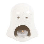 Ghost Tealight Holder with Pumpkin - Joe’s Haven