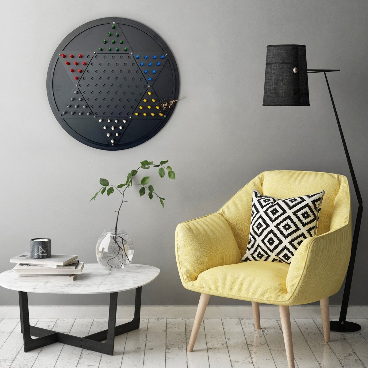 Chinese Checkers Wall Game - Joe’s Haven