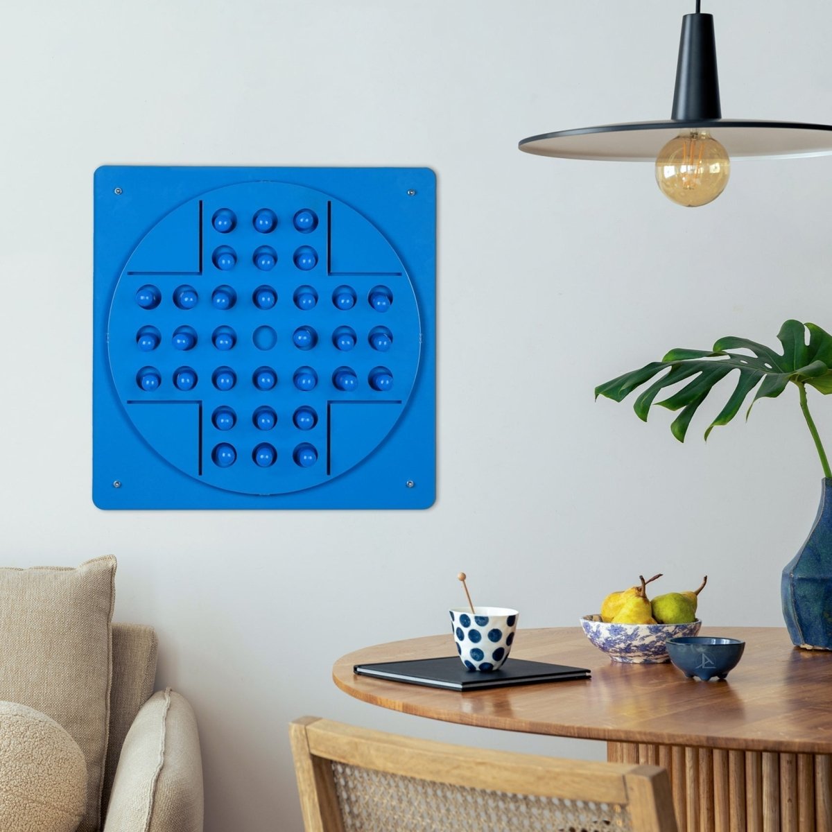 Peg Solitaire Navy Blue - Joe’s Haven