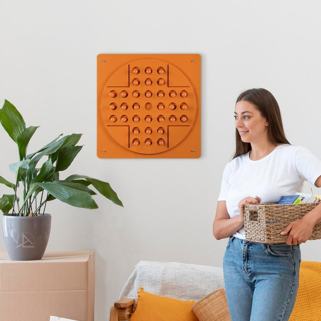 Peg Solitaire Orange - Joe’s Haven