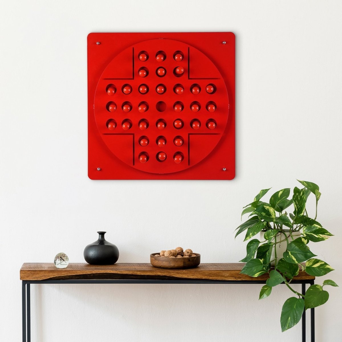 Peg Solitaire Red - Joe’s Haven