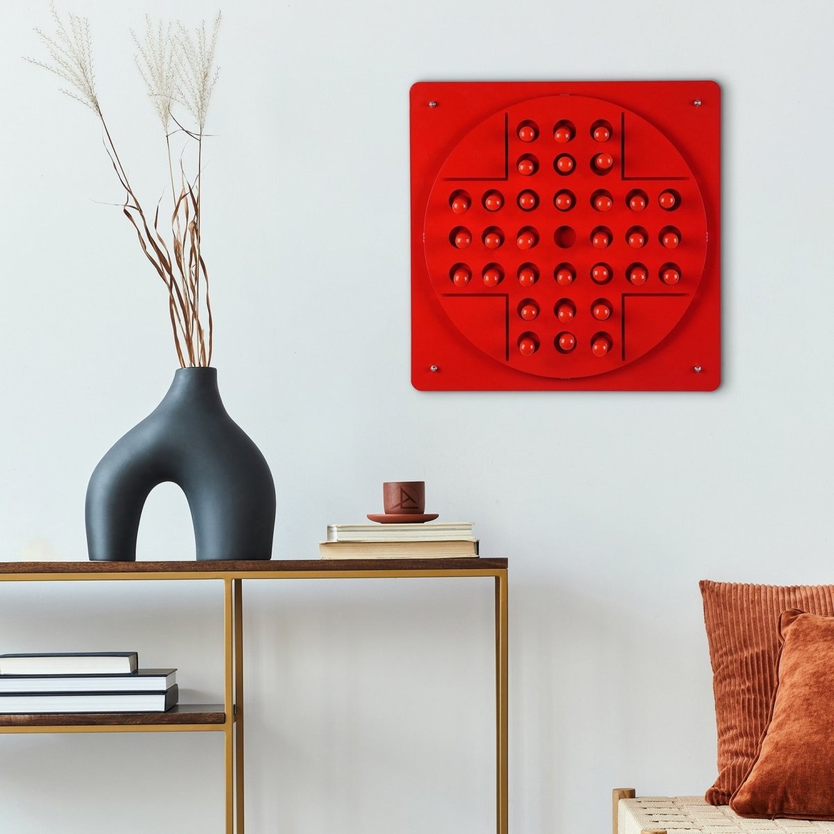 Peg Solitaire Red - Joe’s Haven