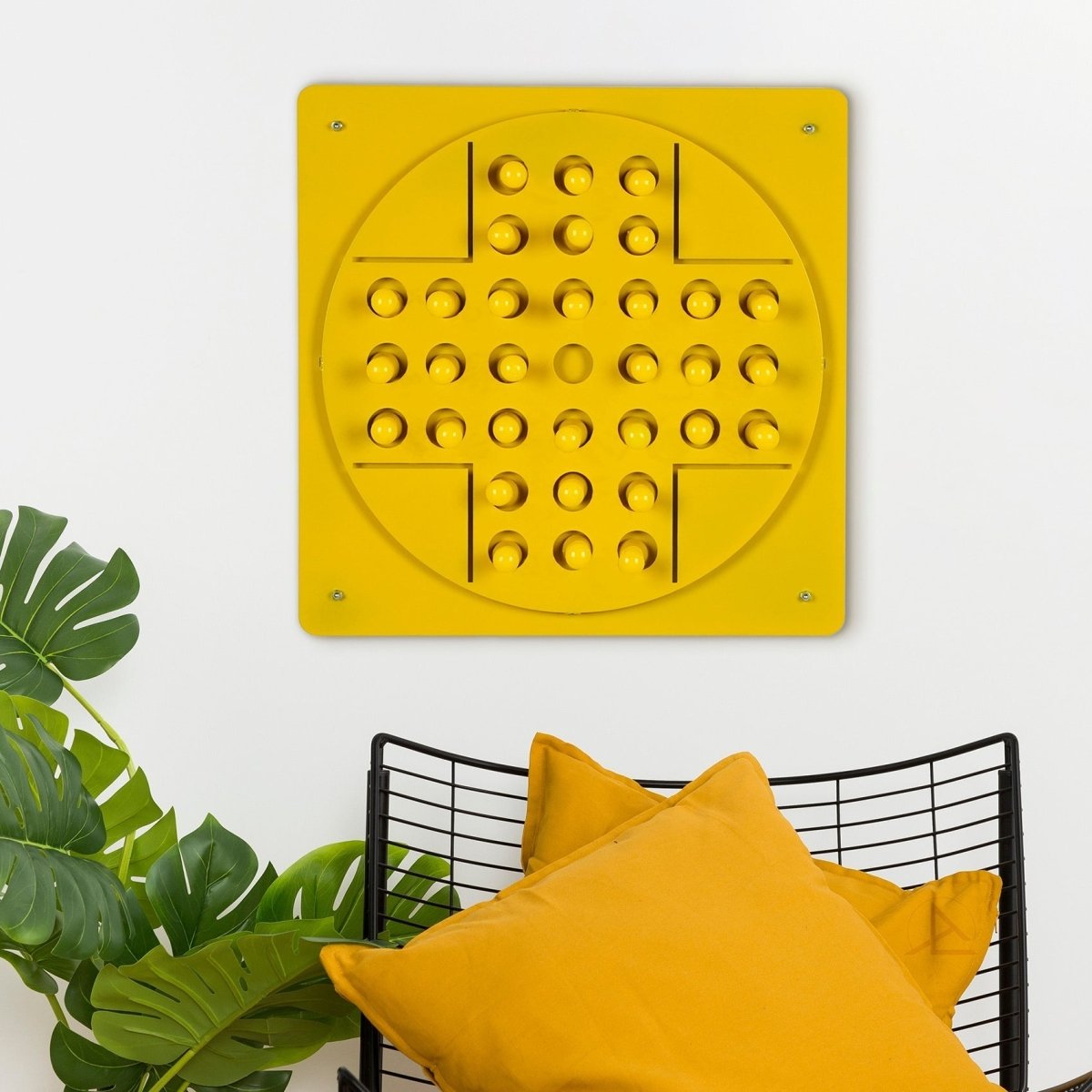 Peg Solitaire Yellow - Joe’s Haven