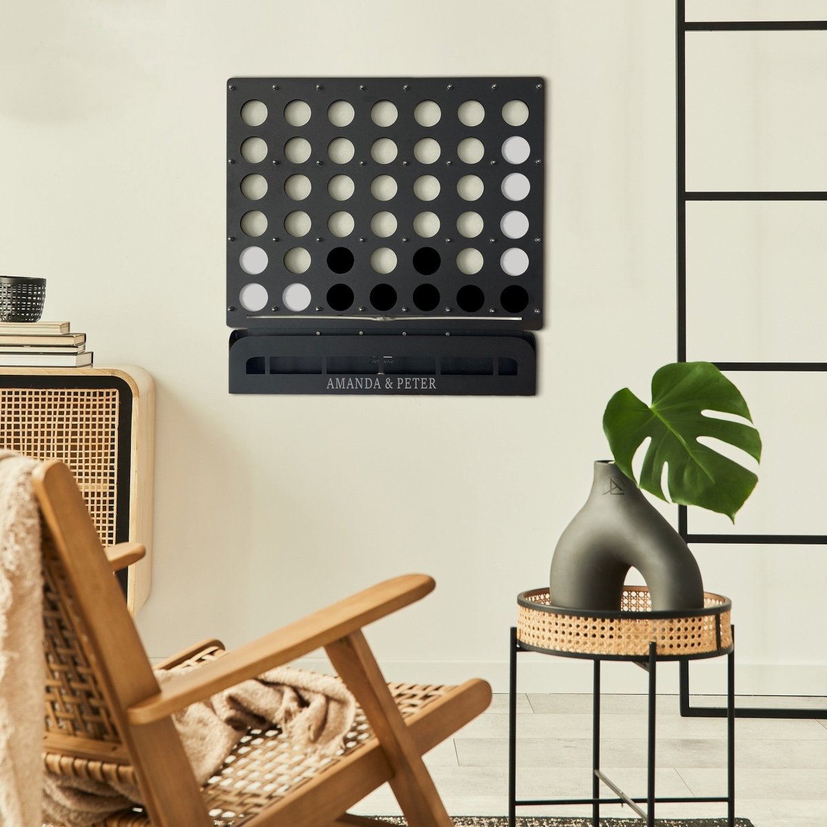 Customized Connect Four Wall Game - Joe’s Haven