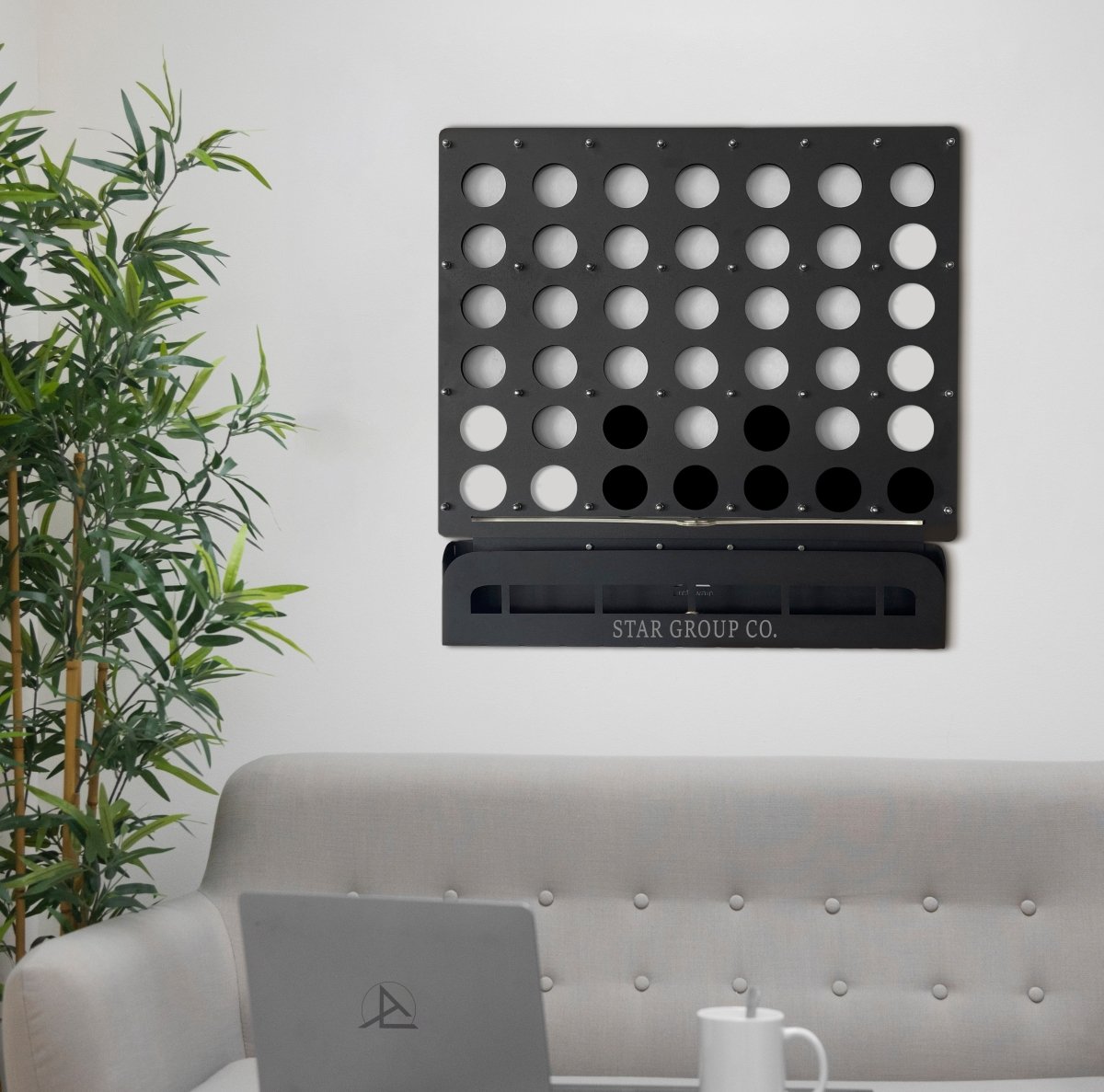 Customized Connect Four Wall Game - Joe’s Haven