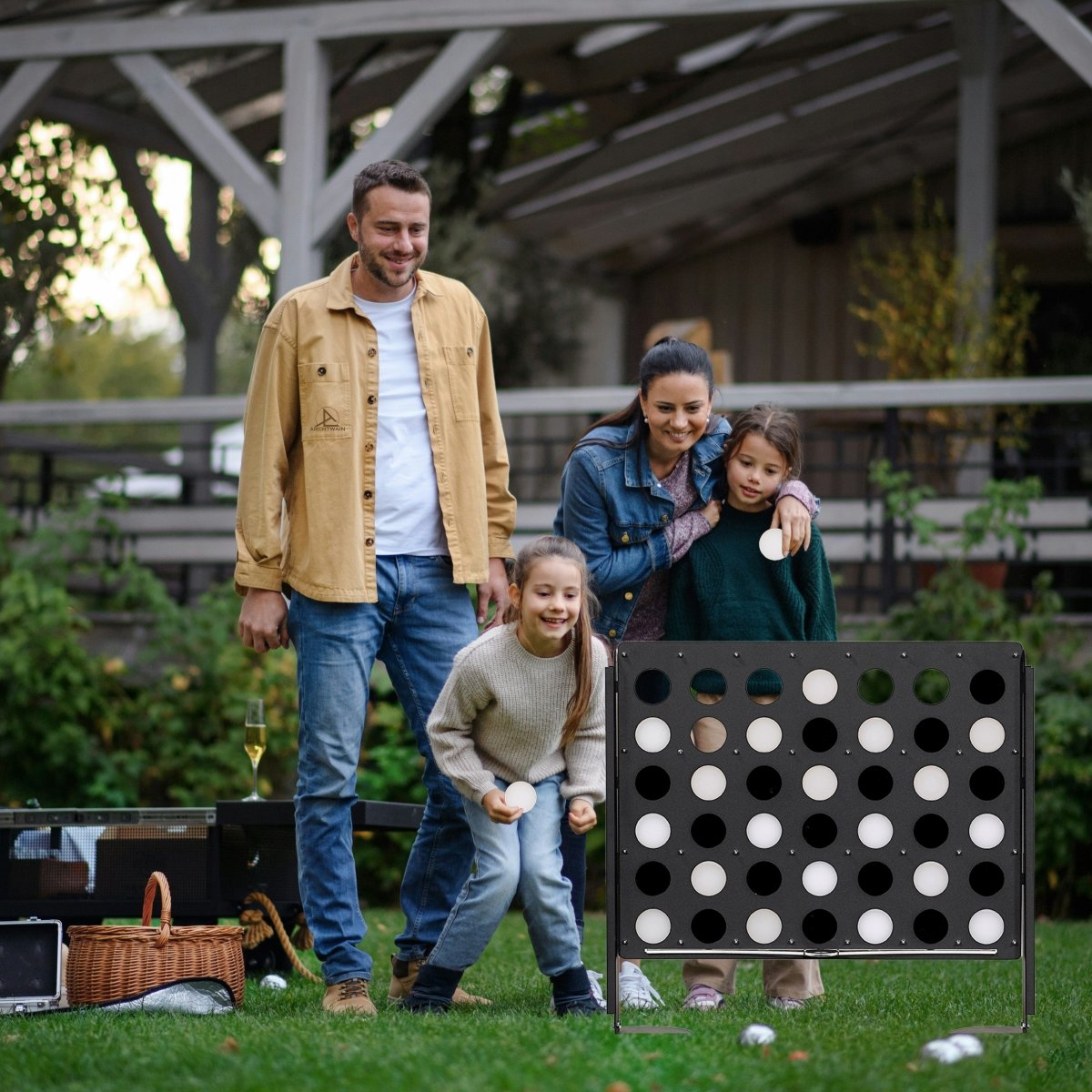 Freestanding Four in a Row - Joe’s Haven