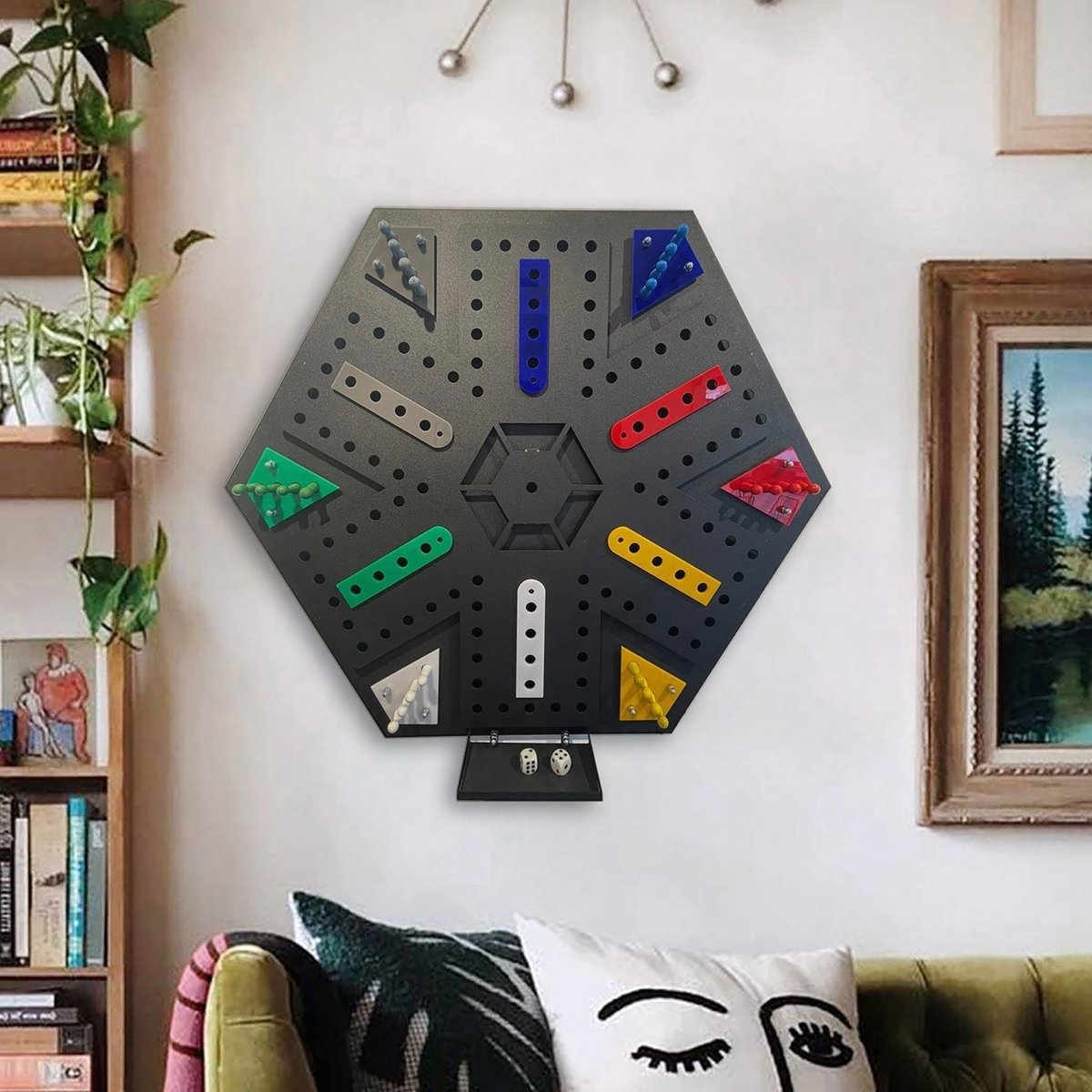 Mega Ludo - Aggravation Wall Game - Joe’s Haven