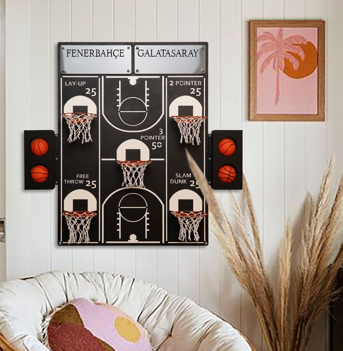 Personalization All - Star Basketball Wall Game - Joe’s Haven
