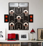 Personalization All - Star Basketball Wall Game - Joe’s Haven
