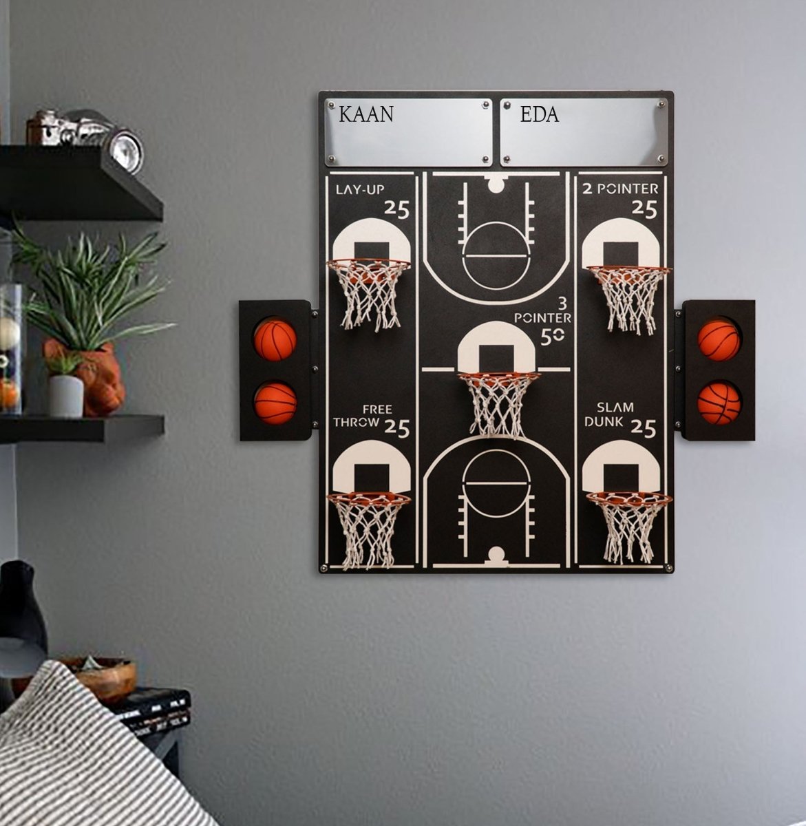 Personalization All - Star Basketball Wall Game - Joe’s Haven
