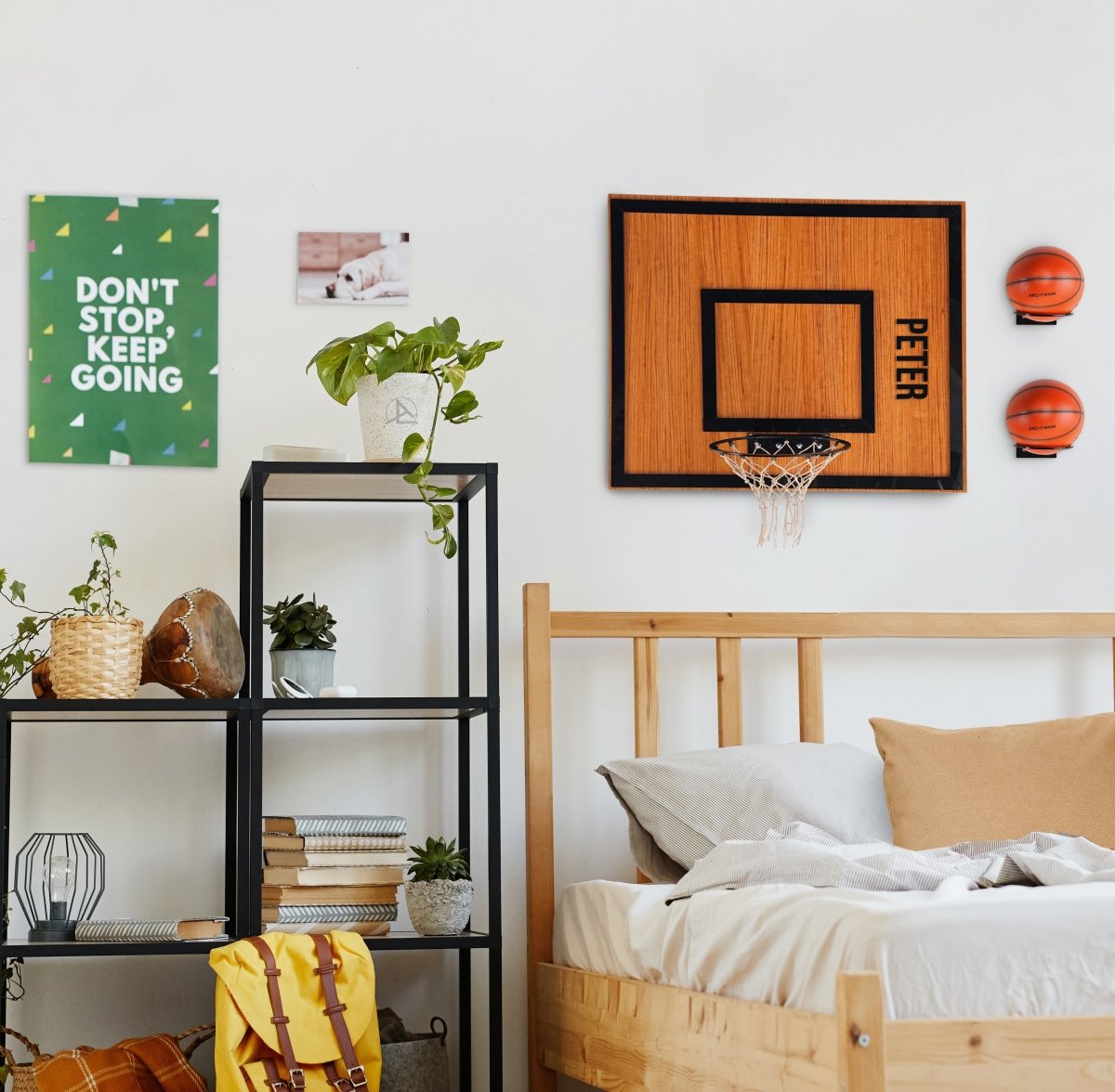 Personalization Wooden Single Hoop African Walnut - Joe’s Haven