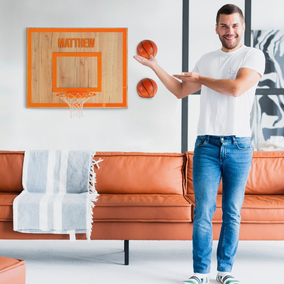 Personalization Wooden Single Hoop Savanna Tree - Joe’s Haven