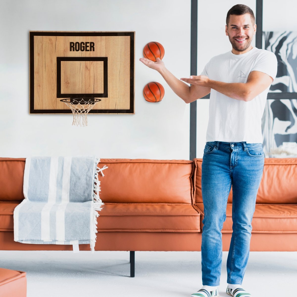 Personalization Wooden Single Hoop Savanna Tree - Joe’s Haven