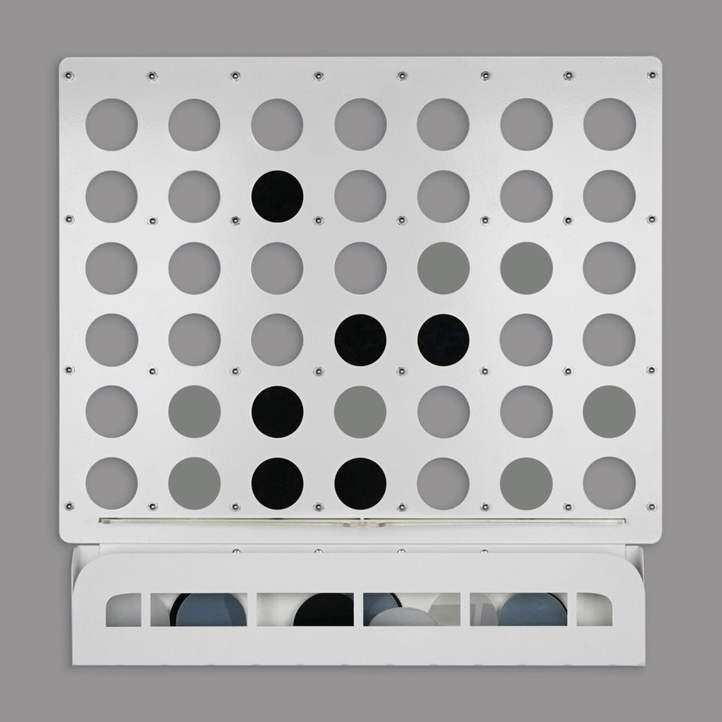 White Four in a Row Wall Game - Joe’s Haven