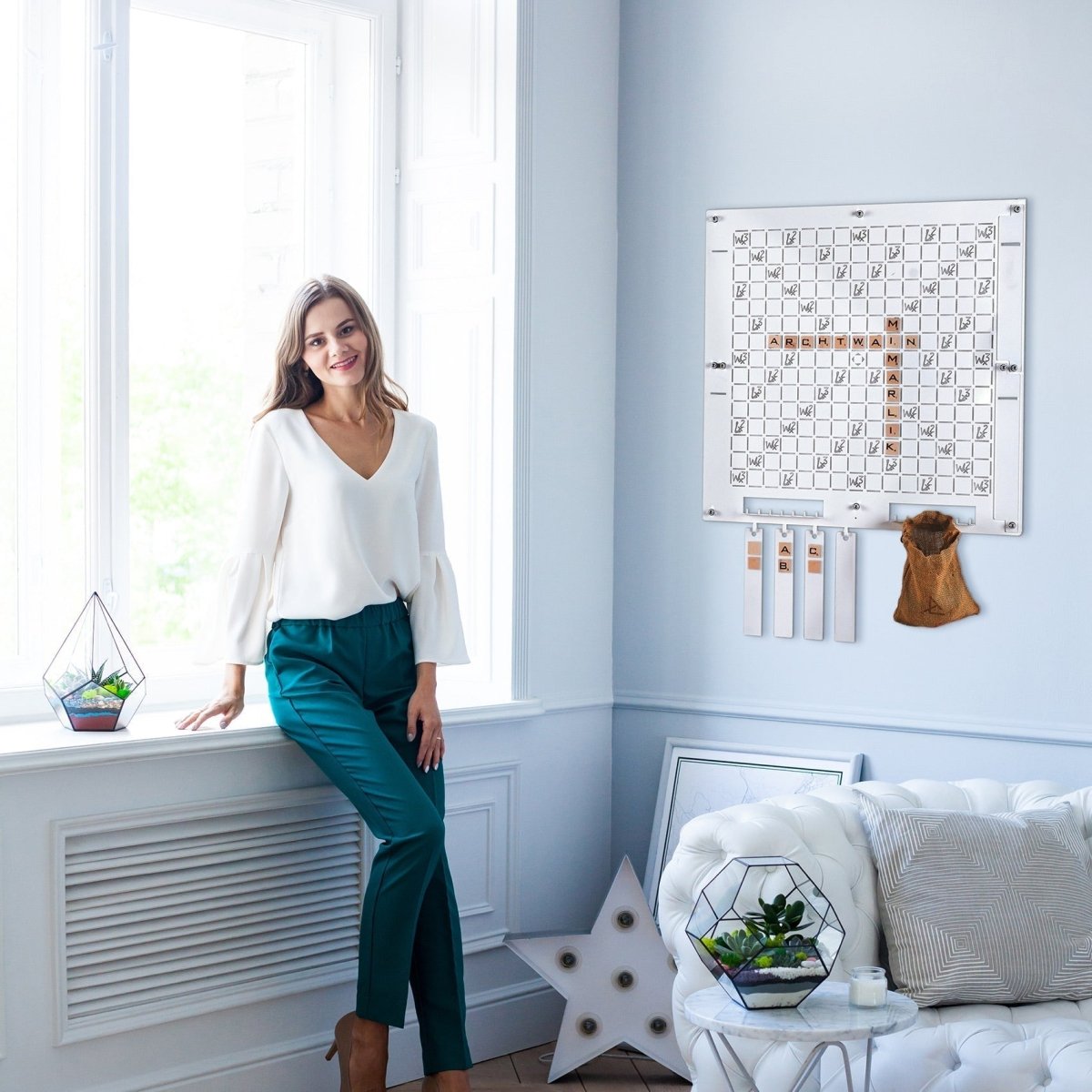 White Words Wall Game - Joe’s Haven