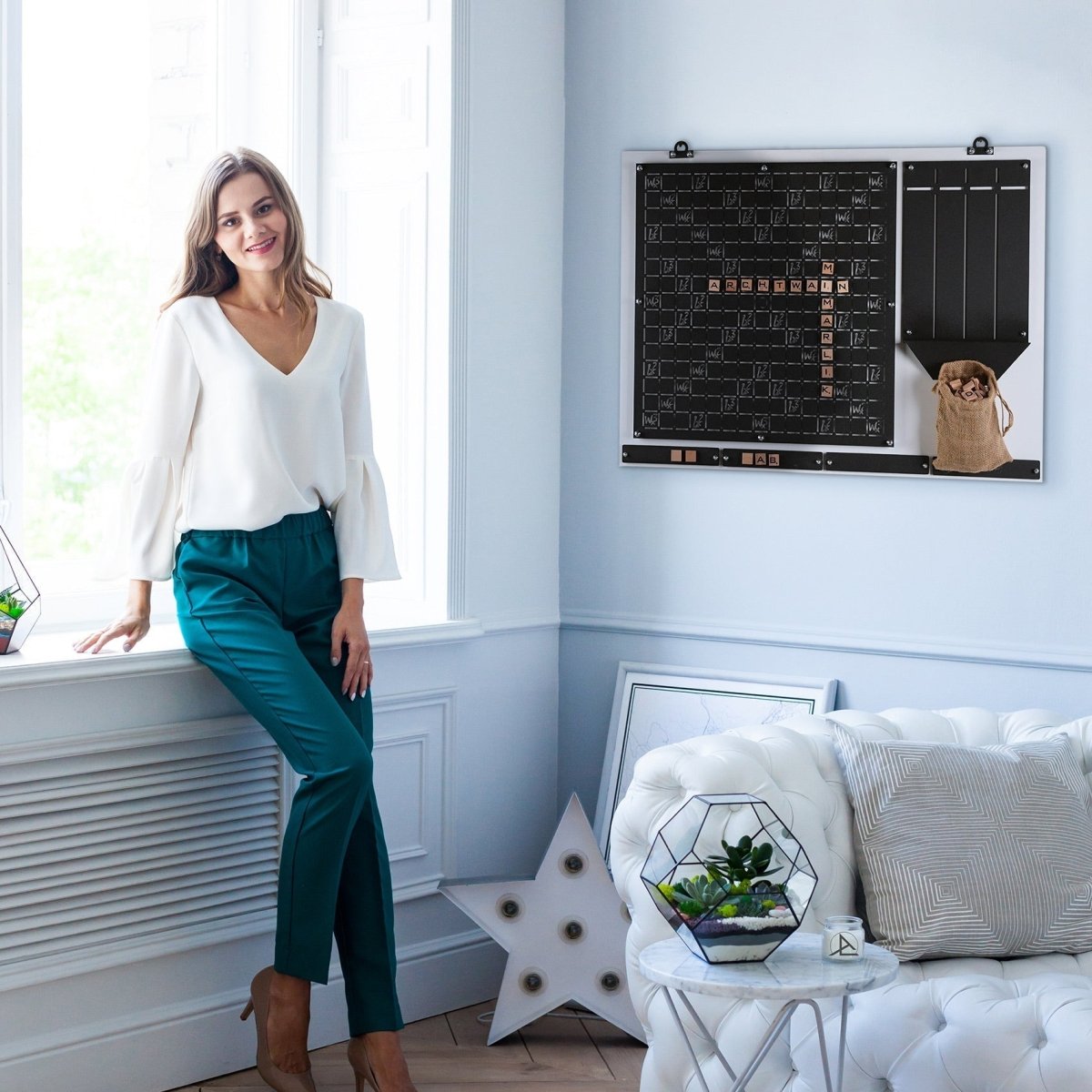 White Words Wall Game - Joe’s Haven