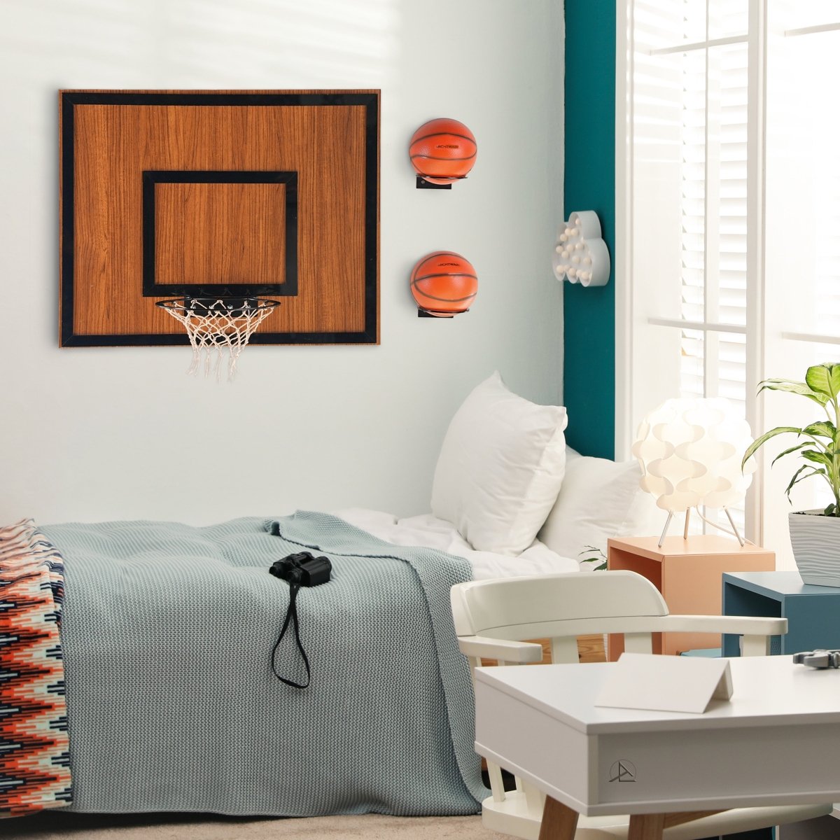 Wooden Single Hoop Walnut - Joe’s Haven