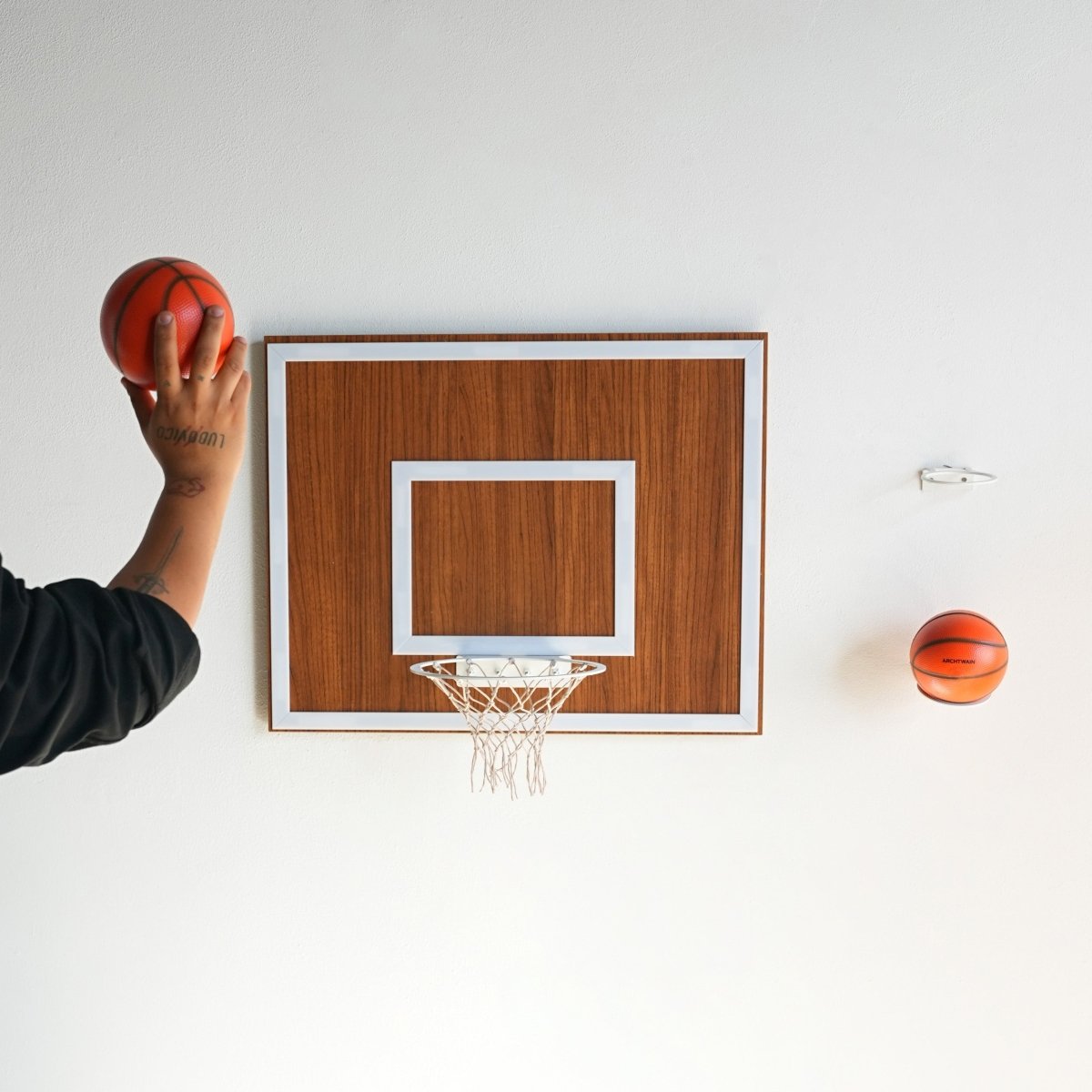 Wooden Single Hoop Walnut - Joe’s Haven