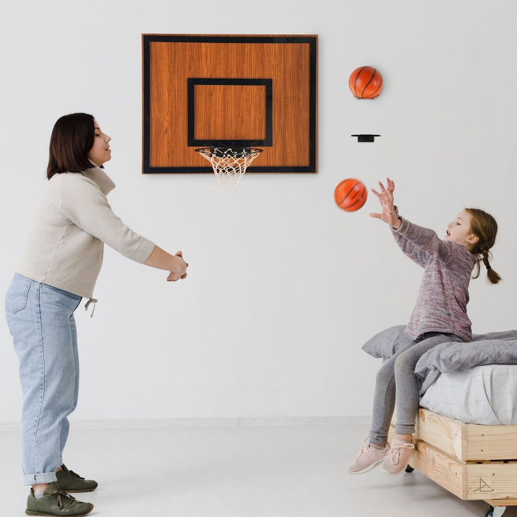 Wooden Single Hoop Walnut - Joe’s Haven