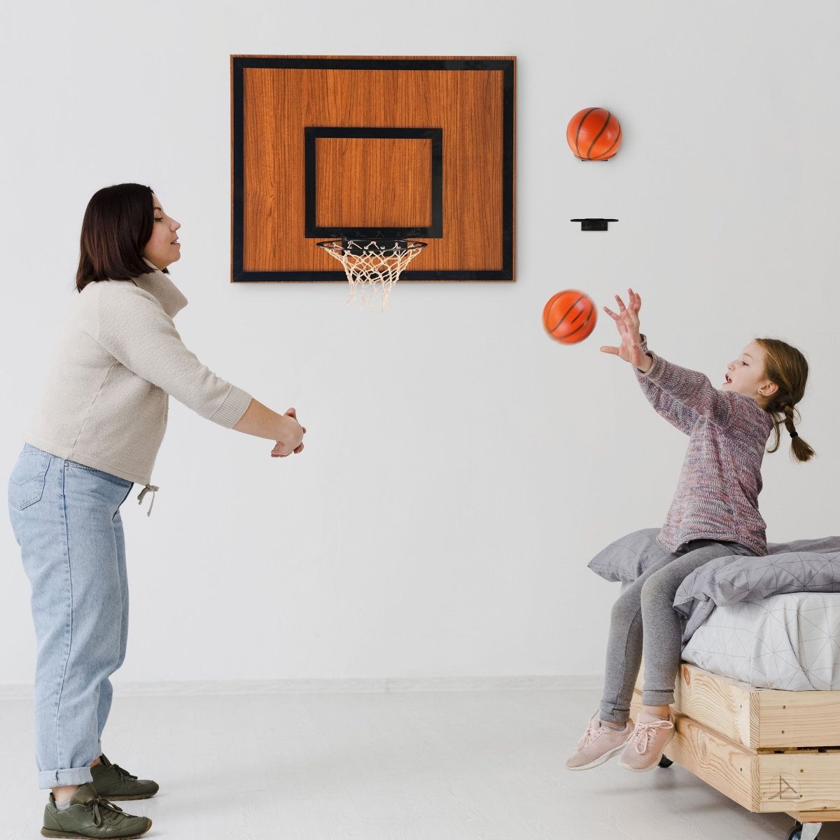 Wooden Single Hoop Walnut - Joe’s Haven