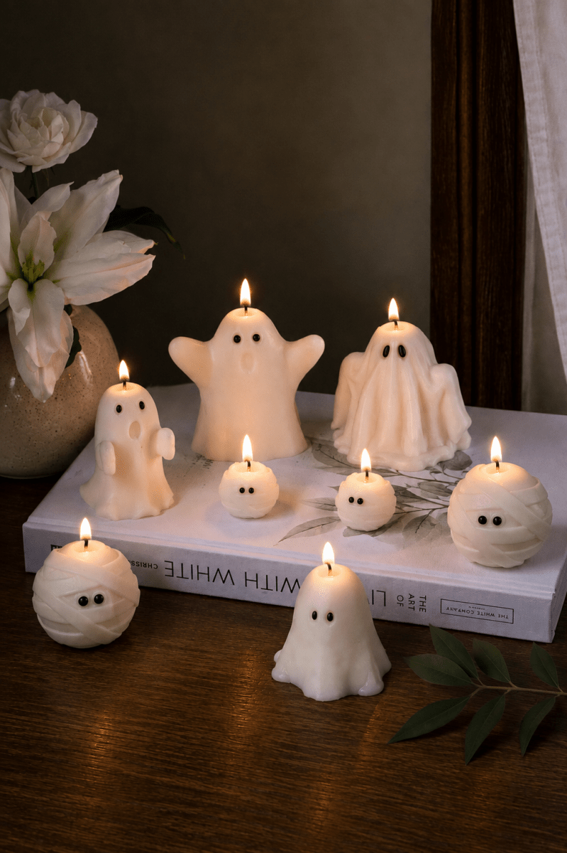 Ghost Candles - Halloween Candles - Joe’s Haven